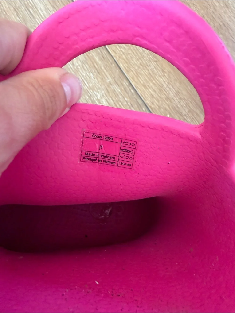CROCS Kids Hot Pink Pull-On Rain Boots